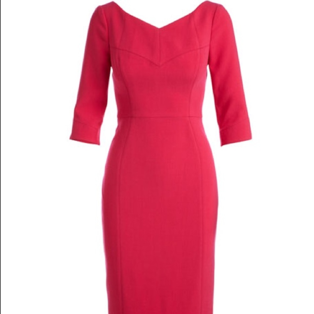 Black Halo Red Dress 6
